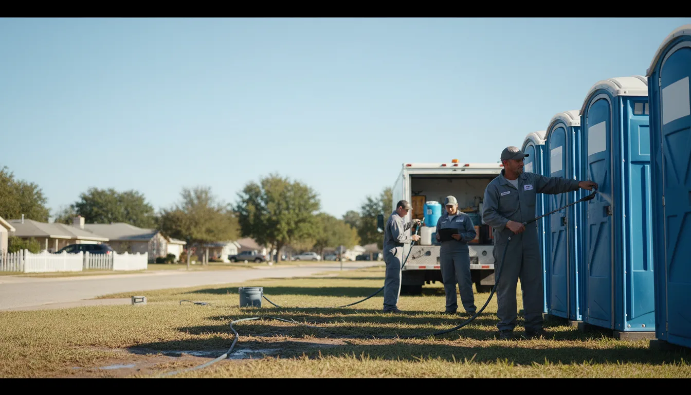 Long-Term Portable Toilet Rental in Laotto, IN near me
